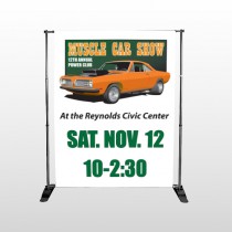Muscle Car 124 Pocket Banner Stand