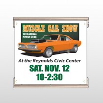 Muscle Car 124 Track Banner