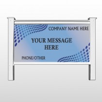 Blue Dots 145 48"H x 96"W Site Sign