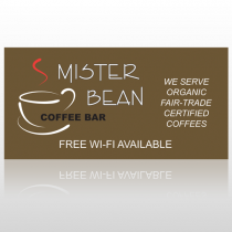 Coffee Bar 27 Custom Decal