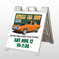Muscle Car 124  A Frame Sign