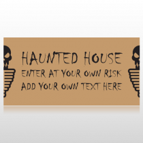Haunted House Enter If You Dare Banner