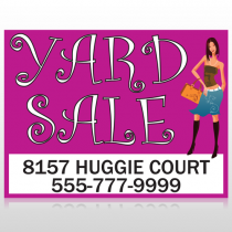 Pink Girl Sale 552 Site Sign