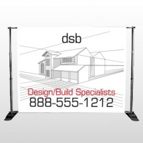 Builder 35 Pocket Banner Stand