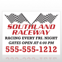 Racetrack 31 Site Sign