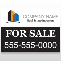 Real Estate Investors 101 Custom Sign