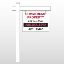 Commercial 58 18"H x 24"W Swing Arm Sign