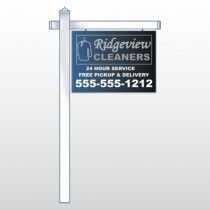 Dry Cleaners 24 18"H  x 24"W Site Sign
