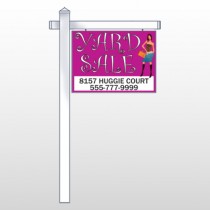 Pink Girl Sale 552 18''H X 24''W  Site Sign