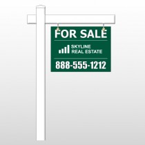 Skyline 26 18"H x 24"W Swing Arm Sign