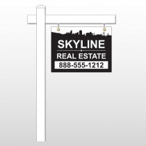 Skyline 38 18"H x 24"W Swing Arm Sign