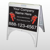 Monkey Wrench 257 A-Frame Sign