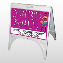Pink Girl Sale 552 A Frame Sign