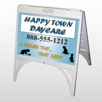 True Happy Care 182 A Frame Sign