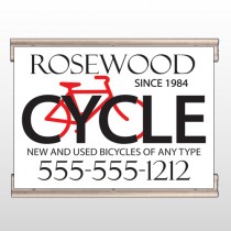 Bike Shop 33 Track Banner