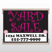Pink Yard Sale 550  Track Banner
