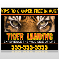 Tiger Landing 303 Custom Sign