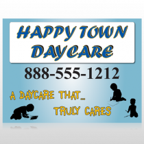 True Happy Care 182 Custom Sign