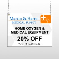 Home Oxygen 139 Window Sign