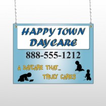 True Happy Care 182 Window Sign
