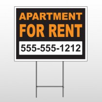 For Rent 45 Wire Frame Sign