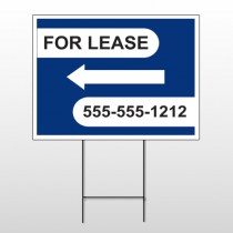 For Lease 41 Wire Frame Sign