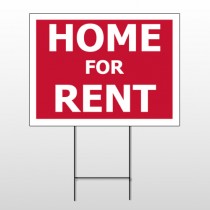 For Rent 47 Wire Frame Sign