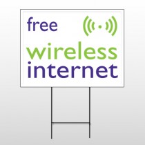 Free Wireless 80 Wire Frame Sign
