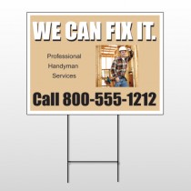 Handyman 240 Wire Frame Sign
