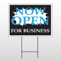 Now Open 90 Wire Frame Sign