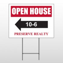 Open House 18 Wire Frame Sign
