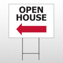 Open House 20 Wire Frame Sign