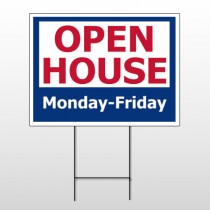 Open House 22 Wire Frame Sign