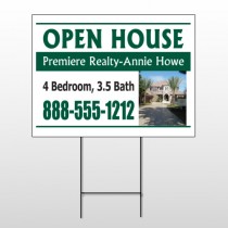 Open House 32 Wire Frame Sign