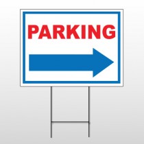 Parking 78 Wire Frame Sign