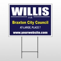 Political 13 Wire Frame Sign