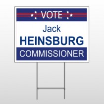 Political 4 Wire Frame Sign