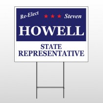 Political 44 Wire Frame Sign