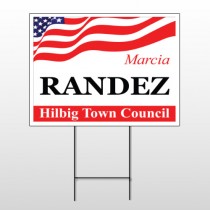Political 49 Wire Frame Sign