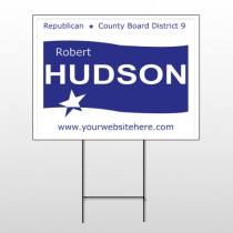 Political 60 Wire Frame Sign