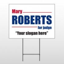 Political 7 Wire Frame Sign