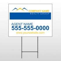 Realty Group 99 Wire Frame Sign