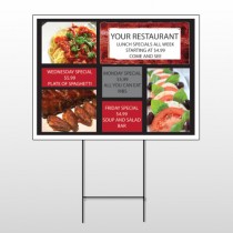 Restaurant Specials 370 Wire Frame Sign