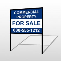 Commercial 3 H-Frame Sign