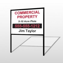 Commercial 58 H-Frame Sign