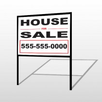For Sale 142 H-Frame Sign