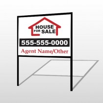 For Sale 144 H-Frame Sign