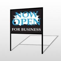 Now Open 90 H-Frame Sign