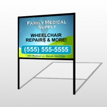 Family Medical 138 H-Frame Sign
