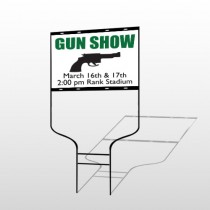 Gunshow 74 Round Rod Sign